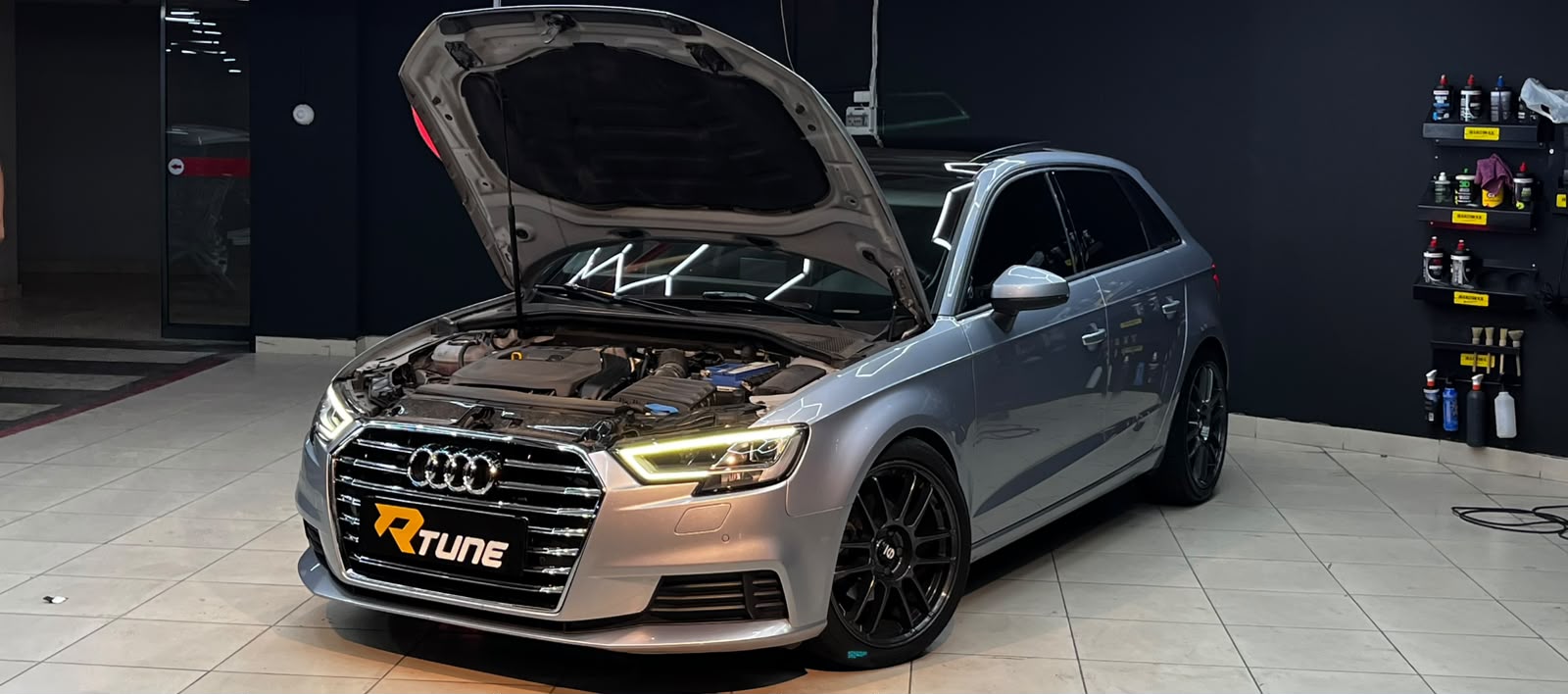 RTune Audi A3 atölye uygulaması